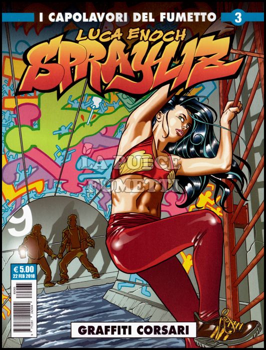 COSMO SERIE BLU #    65 - I CAPOLAVORI DEL FUMETTO 3 - SPRAYLIZ 3: GRAFFITI CORSARI